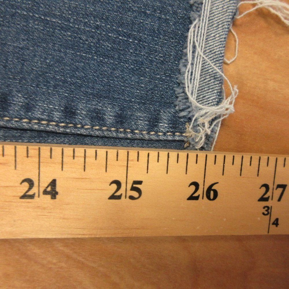 TORRID Perfect Boyfriend Ankle Mid-Rise Jeans Size 22W Ripped Stretch Denim NWT - Picture 15 of 16